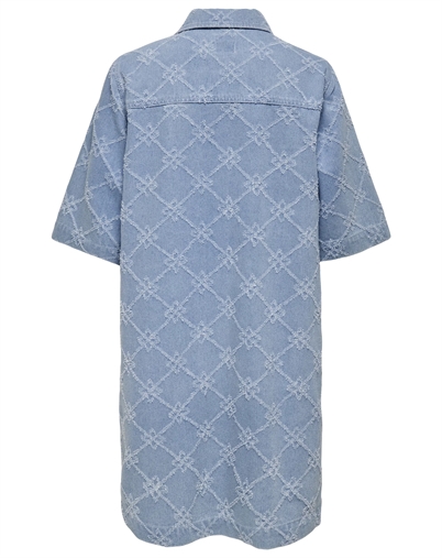 Belle Button Print Kjole - Only